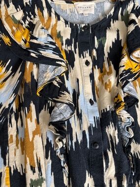 Sezane Button Down Top